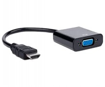 Cabo Conversor HDMI x VGA c/ audio