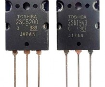 Transistor 2SA 1943 / 2SC 5200 (Par)